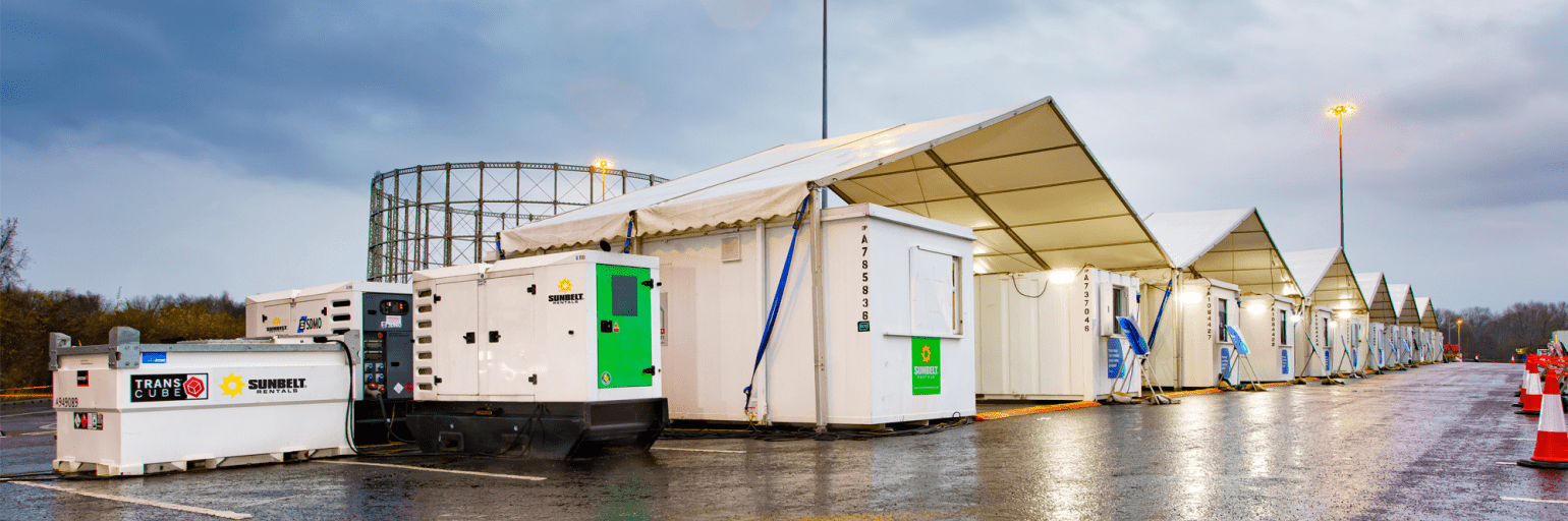 Infection Control site Sunbelt Rentals